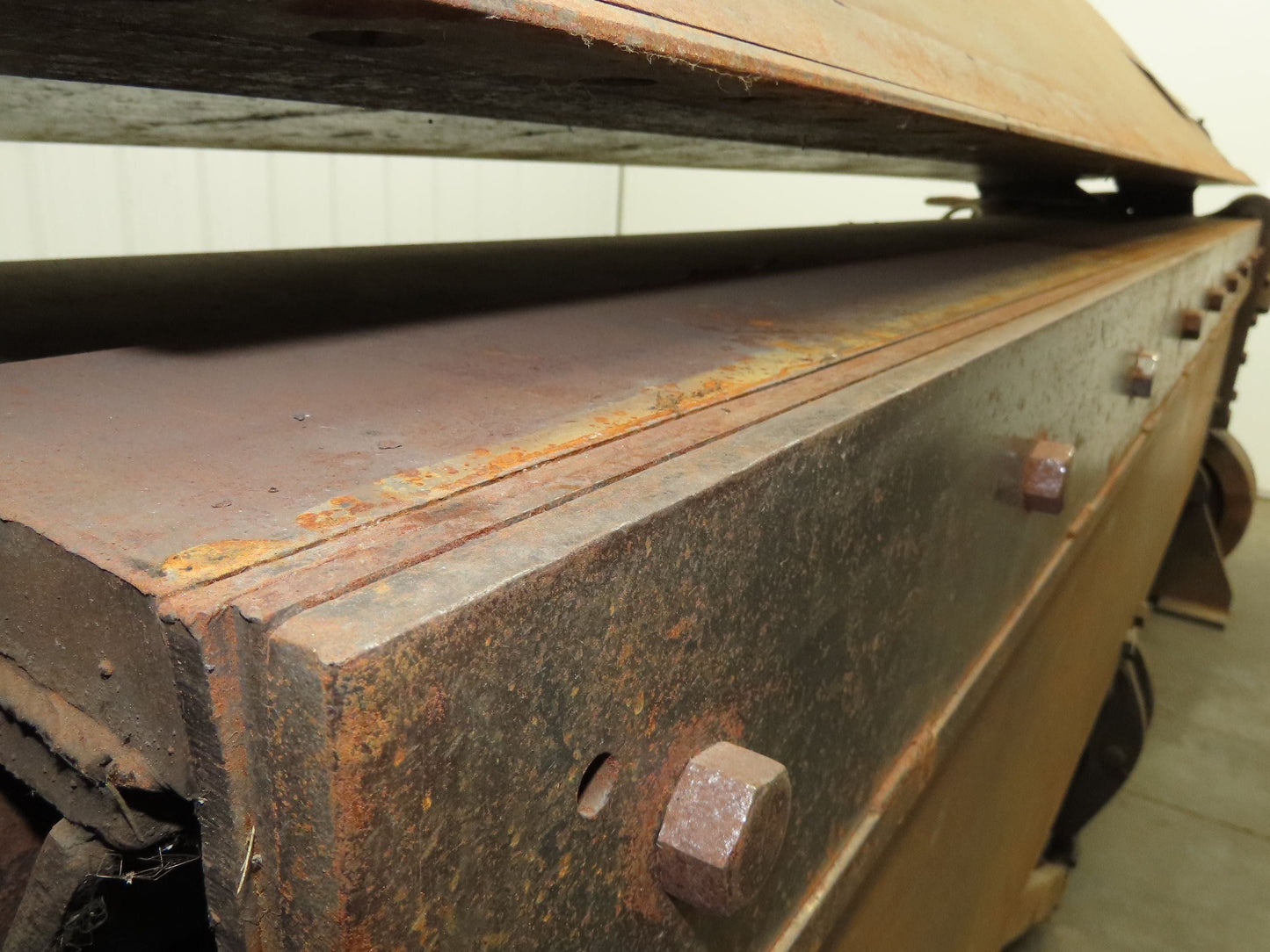 184 Chicago Steel Bending Brake 8' Mechanical Power Apron Leaf Sheet Metal 3Ph