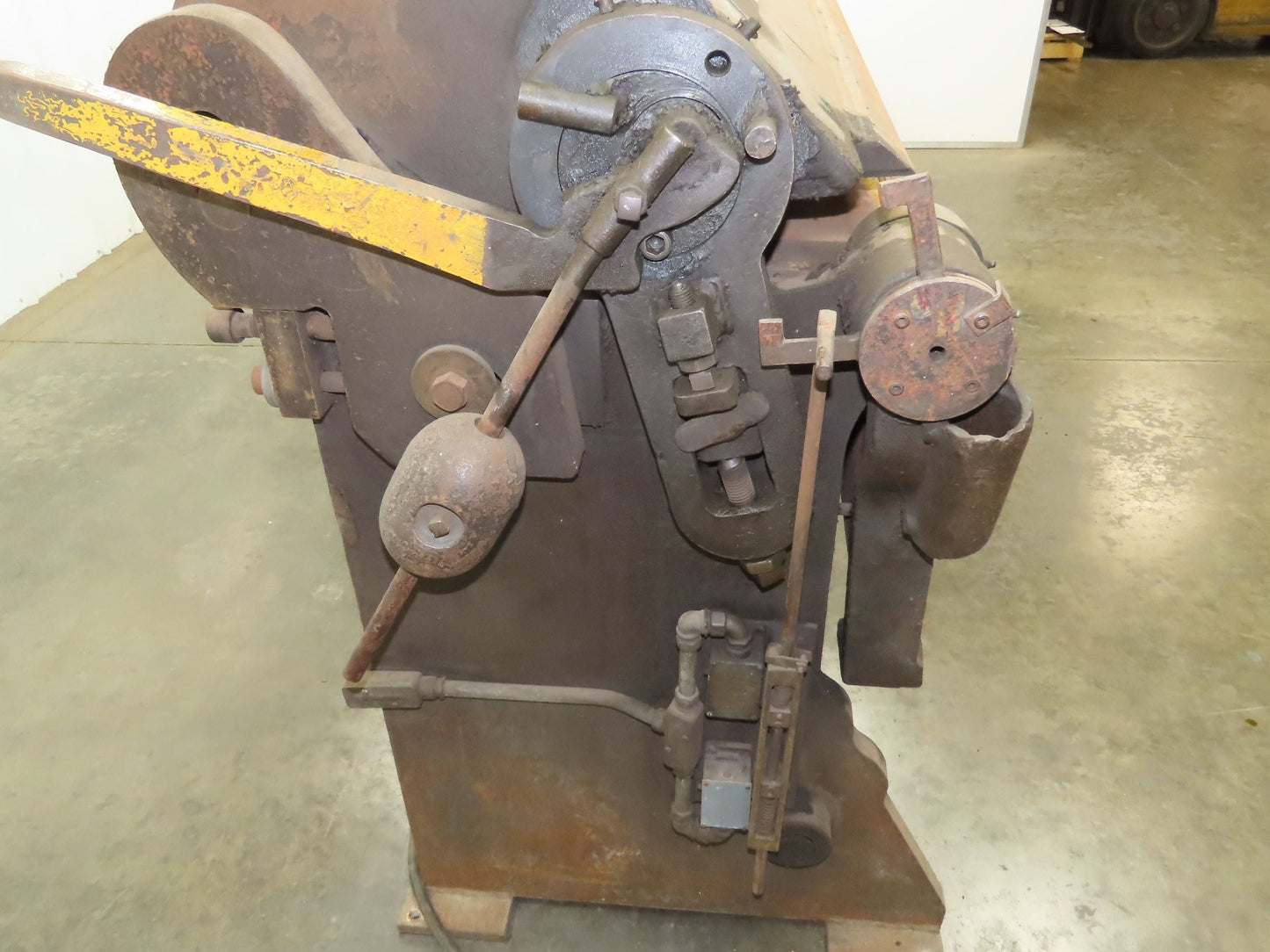 184 Chicago Steel Bending Brake 8' Mechanical Power Apron Leaf Sheet Metal 3Ph