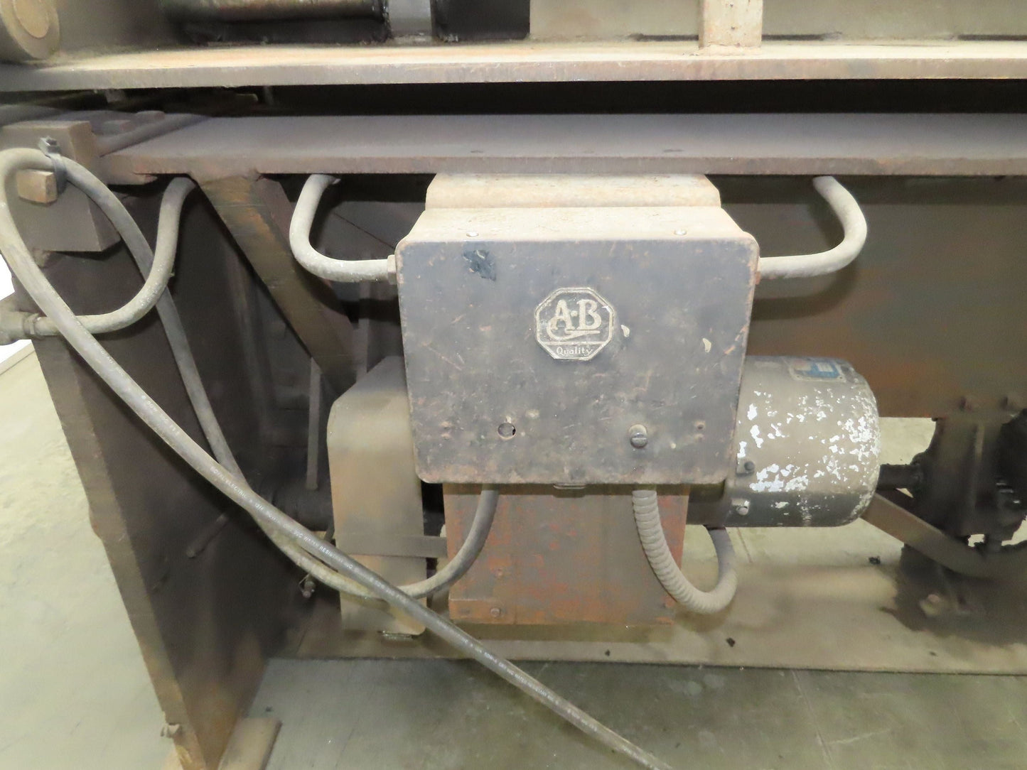 184 Chicago Steel Bending Brake 8' Mechanical Power Apron Leaf Sheet Metal 3Ph