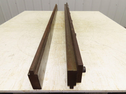 Press Brake Punch Die Set 50" Long 1/32" Offset Z Bend 1-3/32" W