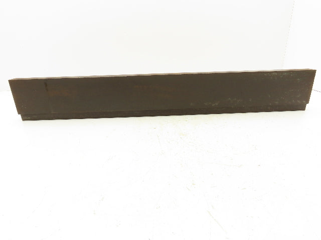 Press Brake Die Blank 28" Long 1" Wide 3-5/16" High 1/2" Tang