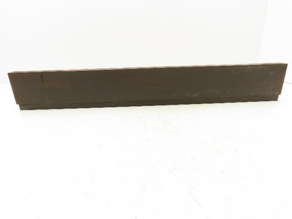 Press Brake Die Blank 28" Long 1" Wide 3-5/16" High 1/2" Tang