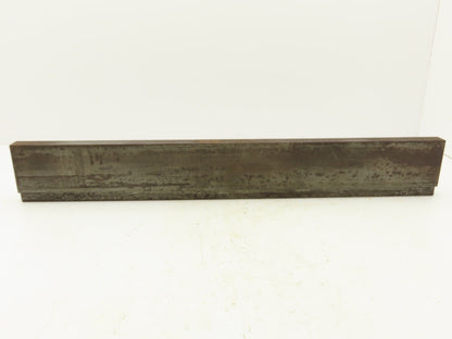 Press Brake Die Blank 28" Long 1" Wide 3-5/16" High 1/2" Tang