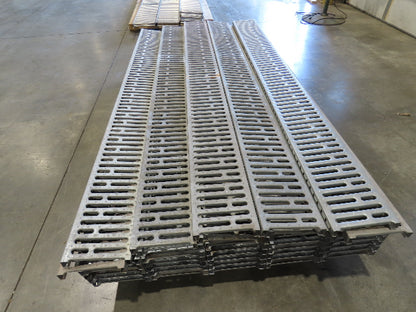 Interlake 9"x 8' Galvanized Steel Pallet Racking Deck 96"D Rack Lot of 40pcs