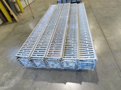 Interlake 9"x 8' Galvanized Steel Pallet Racking Deck 96"D Rack Lot of 40pcs