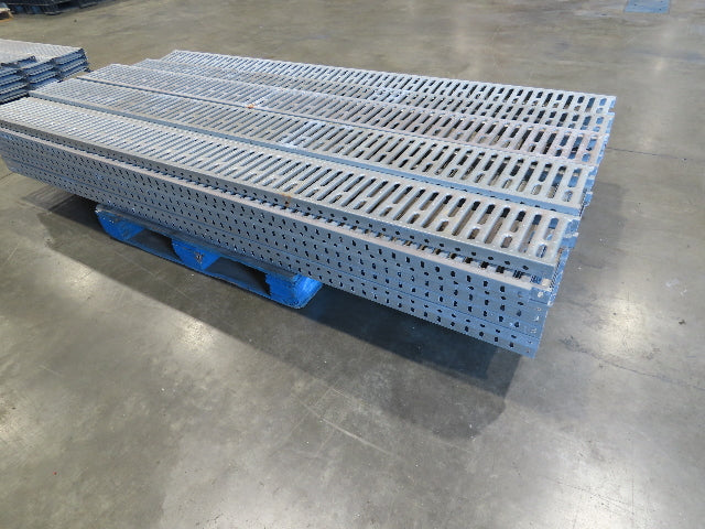 Interlake 9"x 8' Galvanized Steel Pallet Racking Deck 96"D Rack Lot of 40pcs