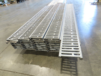 Interlake 9"x 8' Galvanized Steel Pallet Racking Deck 96"D Rack Lot of 40pcs