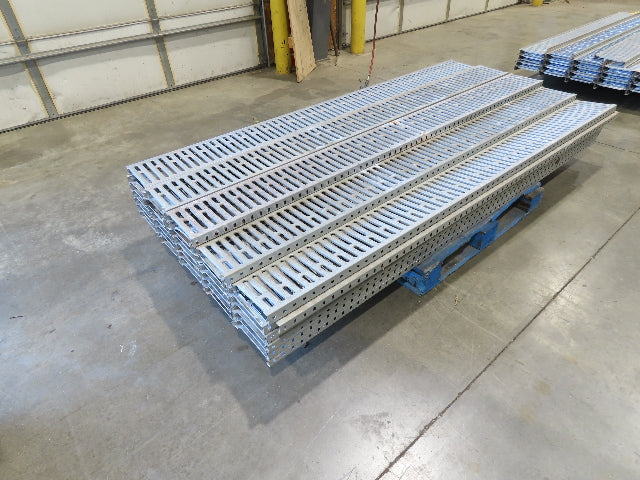 Interlake 9"x 8' Galvanized Steel Pallet Racking Deck 96"D Rack Lot of 40pcs
