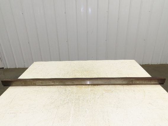 Press Brake Die 52" Long 90° V 1/4" W 1/8" D 1-3/4" H 1/2" Tang