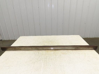 Press Brake Die 52" Long 90° V 1/4" W 1/8" D 1-3/4" H 1/2" Tang