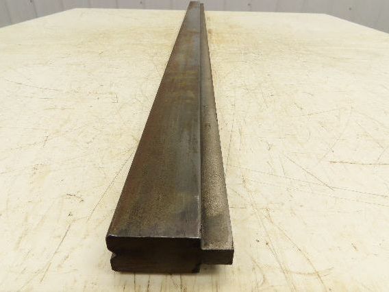 Press Brake Die 52" Long 90° V 1/4" W 1/8" D 1-3/4" H 1/2" Tang