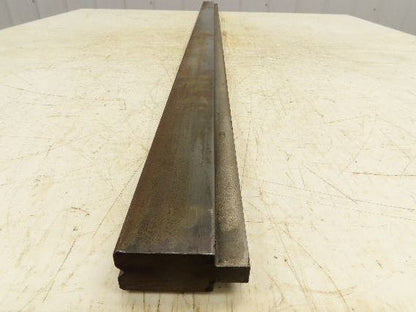 Press Brake Die 52" Long 90° V 1/4" W 1/8" D 1-3/4" H 1/2" Tang