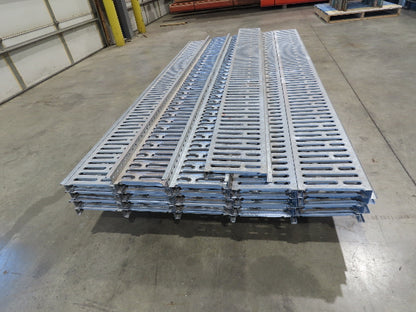 Interlake 9"x 8' Galvanized Steel Pallet Racking Deck 96"D Rack  Lot of 40pcs