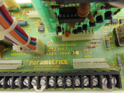 Parametrics ParaJust 100425 AC Inverter Drive VFD PJE Mother Board 460V