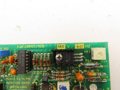 Parametrics ParaJust 100634 AC Inverter Drive VFD PJE Paramizer Control Board