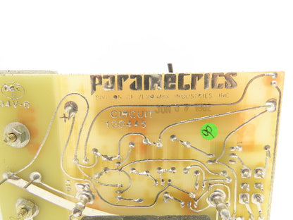 Parametrics ParaJust 600504A AC Inverter VFD PJE Driver Module Board