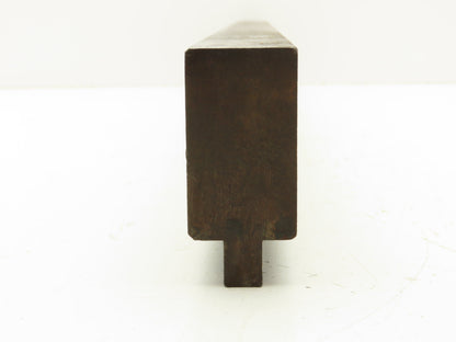 Press Brake Blank Die 28-7/8" Long 2-7/16" High 1-3/8" Wide 1/2" Tang