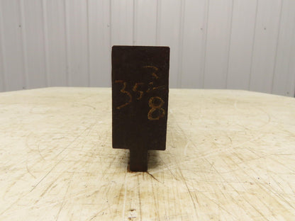 Press Brake Blank Die 35-3/8" Long 2-3/4" High 1-7/16" Wide 1/2" Tang