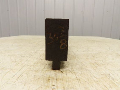 Press Brake Blank Die 35-3/8" Long 2-3/4" High 1-7/16" Wide 1/2" Tang