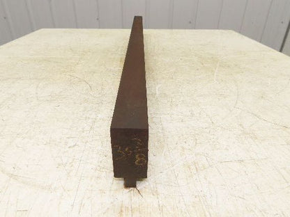 Press Brake Blank Die 35-3/8" Long 2-3/4" High 1-7/16" Wide 1/2" Tang