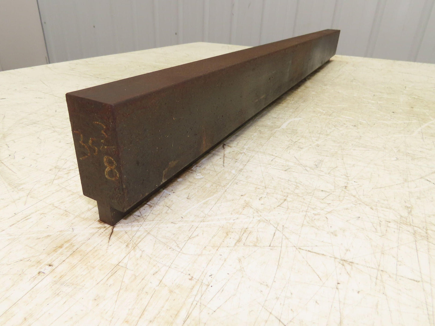 Press Brake Blank Die 35-3/8" Long 2-3/4" High 1-7/16" Wide 1/2" Tang
