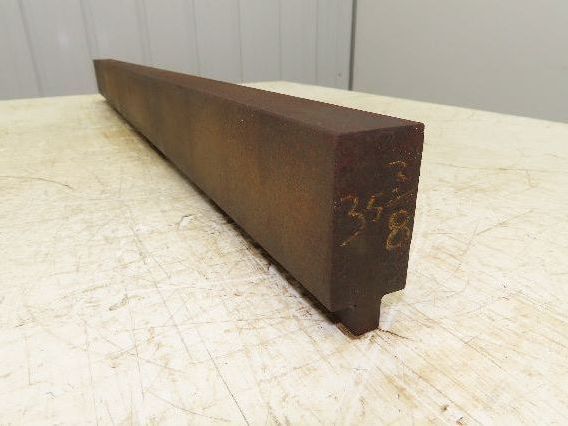 Press Brake Blank Die 35-3/8" Long 2-3/4" High 1-7/16" Wide 1/2" Tang