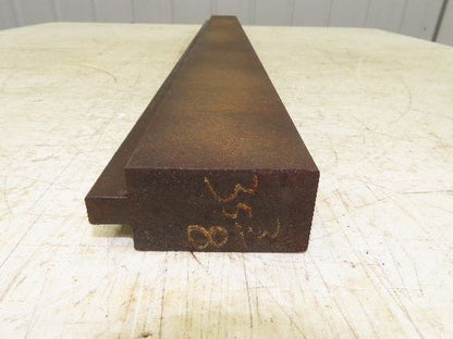 Press Brake Blank Die 35-3/8" Long 2-3/4" High 1-7/16" Wide 1/2" Tang