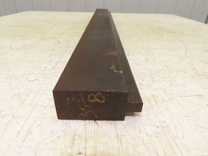 Press Brake Blank Die 35-3/8" Long 2-3/4" High 1-7/16" Wide 1/2" Tang