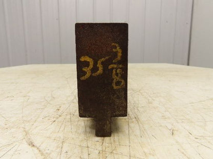 Press Brake Blank Die 35-3/8" Long 2-3/4" High 1-7/16" Wide 1/2" Tang