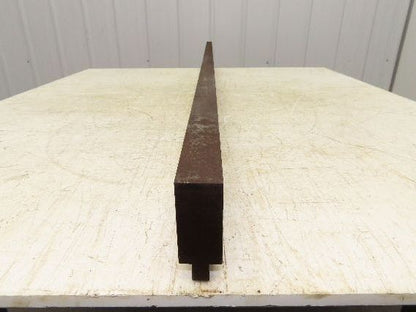 Press Brake Blank Die 72-1/2" Long 2-5/8" High 1-1/4" Wide 1/2" Tang
