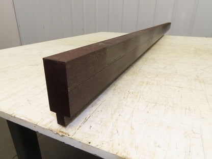 Press Brake Blank Die 72-1/2" Long 2-5/8" High 1-1/4" Wide 1/2" Tang
