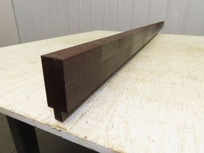 Press Brake Blank Die 72-1/2" Long 2-5/8" High 1-1/4" Wide 1/2" Tang