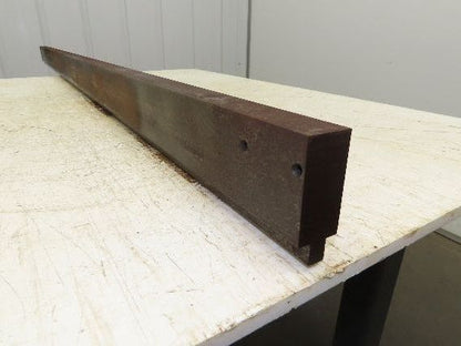 Press Brake Blank Die 72-1/2" Long 2-5/8" High 1-1/4" Wide 1/2" Tang