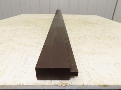 Press Brake Blank Die 72-1/2" Long 2-5/8" High 1-1/4" Wide 1/2" Tang
