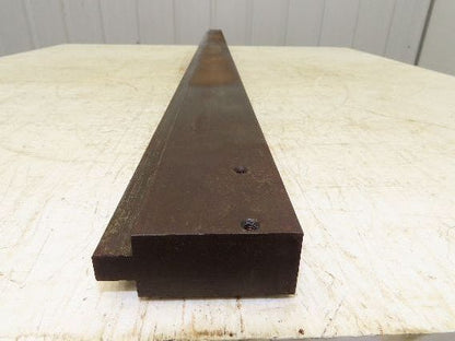 Press Brake Blank Die 72-1/2" Long 2-5/8" High 1-1/4" Wide 1/2" Tang