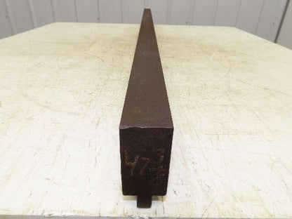 Press Brake Blank Die 47-3/8" Long 2-3/4" High 1-7/16" Wide 1/2" Tang