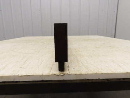 Press Brake Blank Die 72" Long 3" High 1" Wide 1/2" Tang