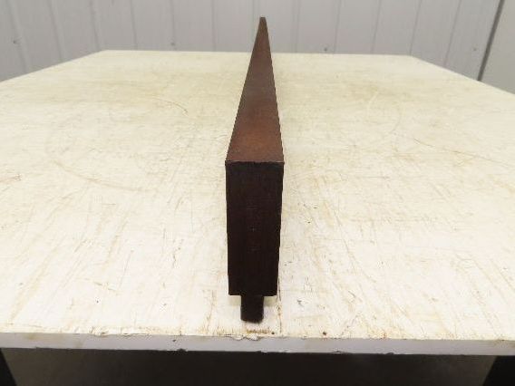 Press Brake Blank Die 72" Long 3" High 1" Wide 1/2" Tang