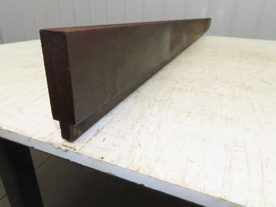 Press Brake Blank Die 72" Long 3" High 1" Wide 1/2" Tang