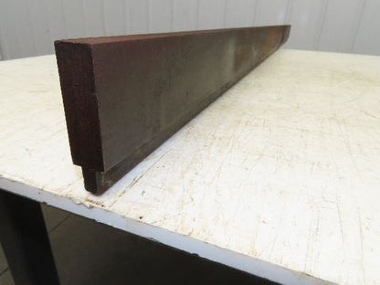 Press Brake Blank Die 72" Long 3" High 1" Wide 1/2" Tang