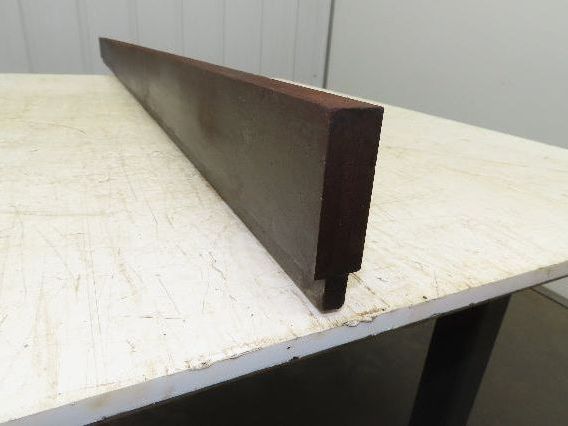 Press Brake Blank Die 72" Long 3" High 1" Wide 1/2" Tang
