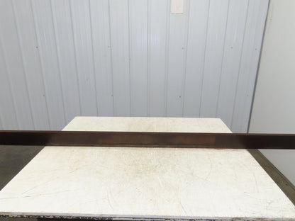 Press Brake Blank Die 72" Long 3" High 1" Wide 1/2" Tang