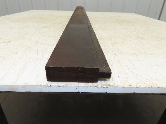 Press Brake Blank Die 72" Long 3" High 1" Wide 1/2" Tang