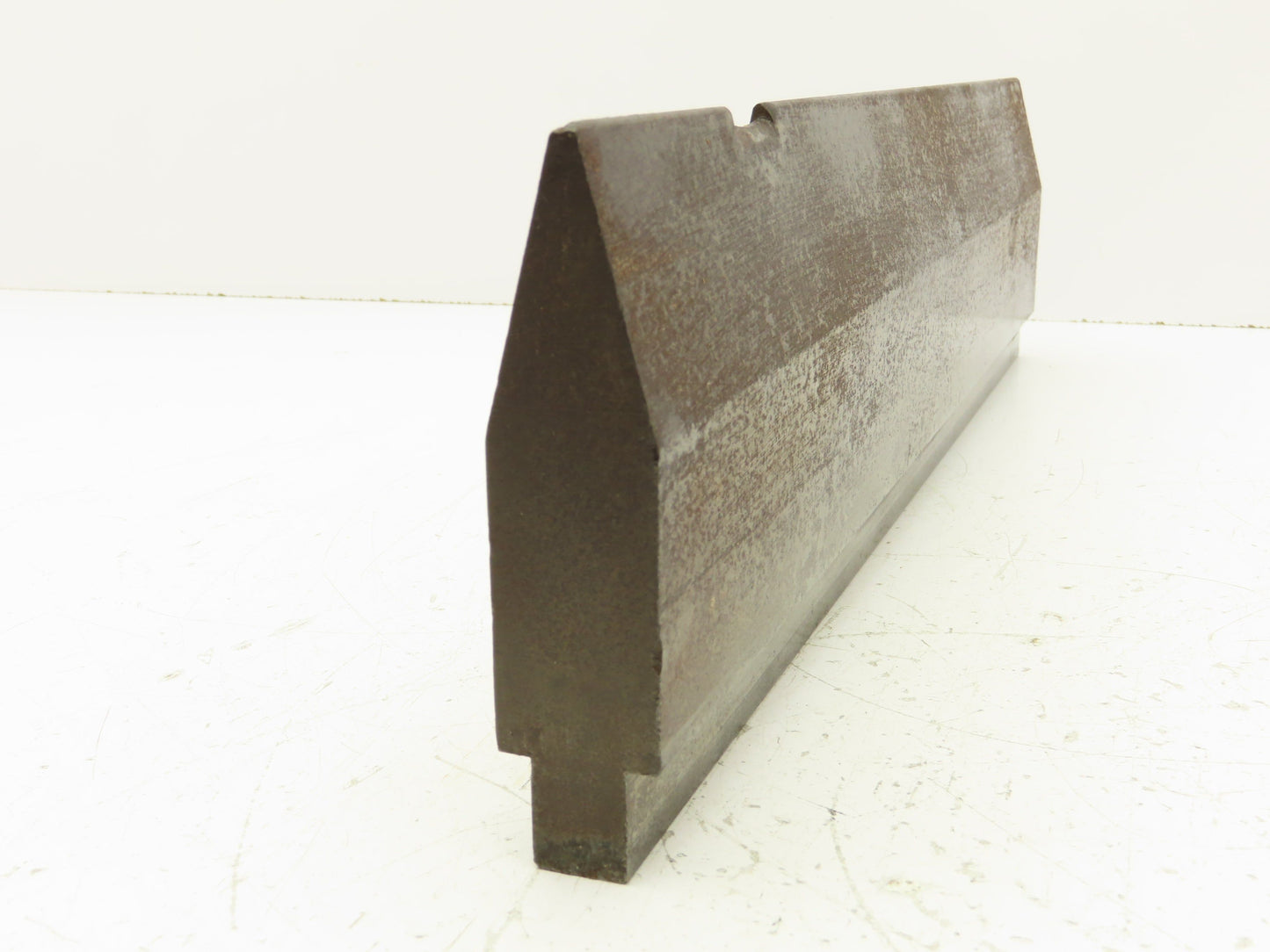 Press Brake Punch Die 18" Long 30° V 1-1/16" W 3-3/4" H 5/8" Tang