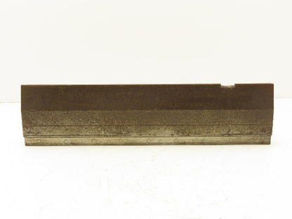 Press Brake Punch Die 18" Long 30° V 1-1/16" W 3-3/4" H 5/8" Tang