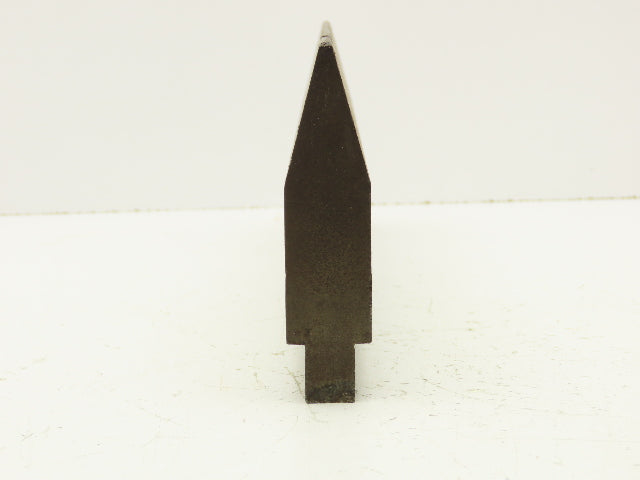 Press Brake Punch Die 18" Long 30° V 1-1/16" W 3-3/4" H 5/8" Tang