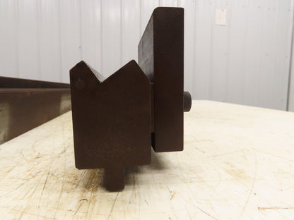 Press Brake Punch Die Set 36-1/2" Long 90° Offset Double Z Bend 1" and 11/16"