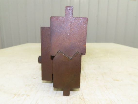 Press Brake Punch Die Set 36-1/2" Long 90° Offset Double Z Bend 1" and 11/16"