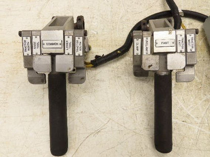 Air Hoist Tool Balancer 8-Button 2-Handle Pendant Control Panel Assembly