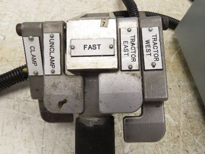 Air Hoist Tool Balancer 8-Button 2-Handle Pendant Control Panel Assembly